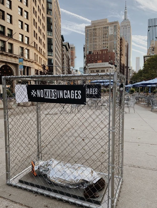 No Kids In Cages photo, NYC